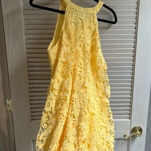 NWT Lamilus extra large yellow halter dress